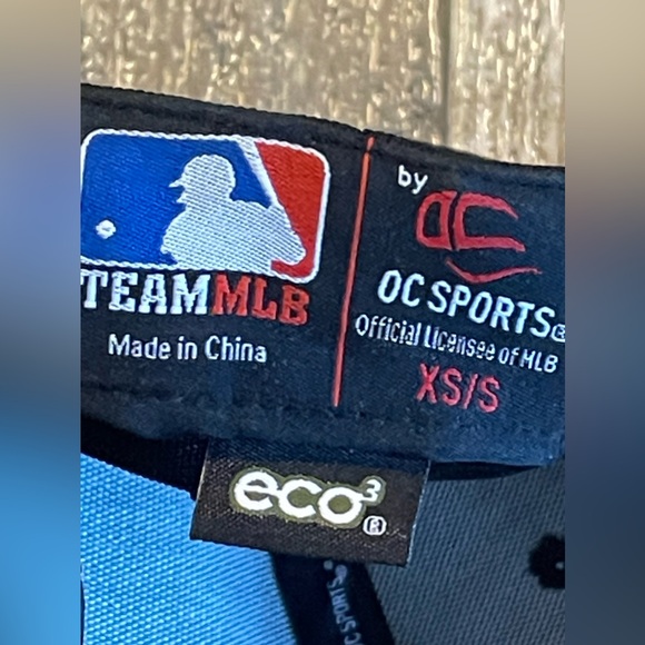 Pittsburgh Pirates Hat Cap MLB Baseball OC Sports XS/S Fitted Cap Black Eco3 - Picture 5 of 6